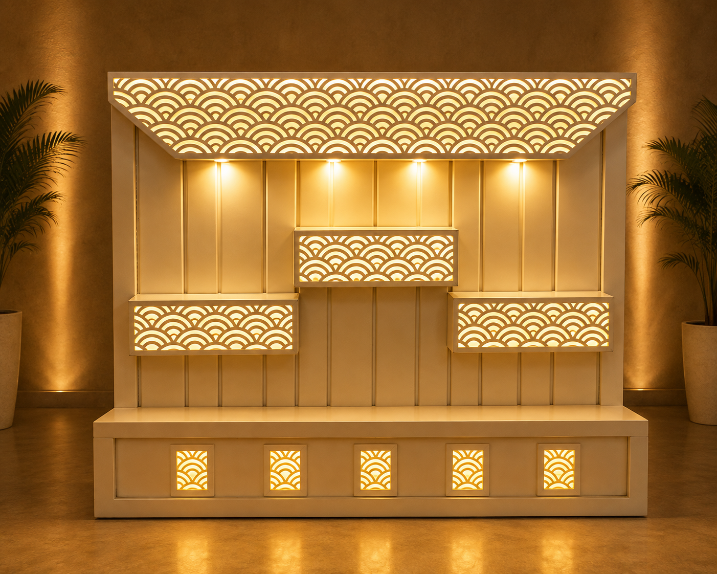 LED BACKDROF